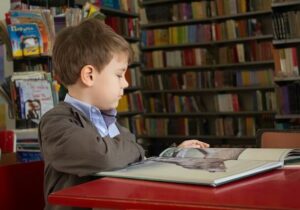 school library